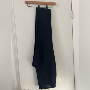 Harve Benard Classic zip side ankle length pants Women size 10 Navy